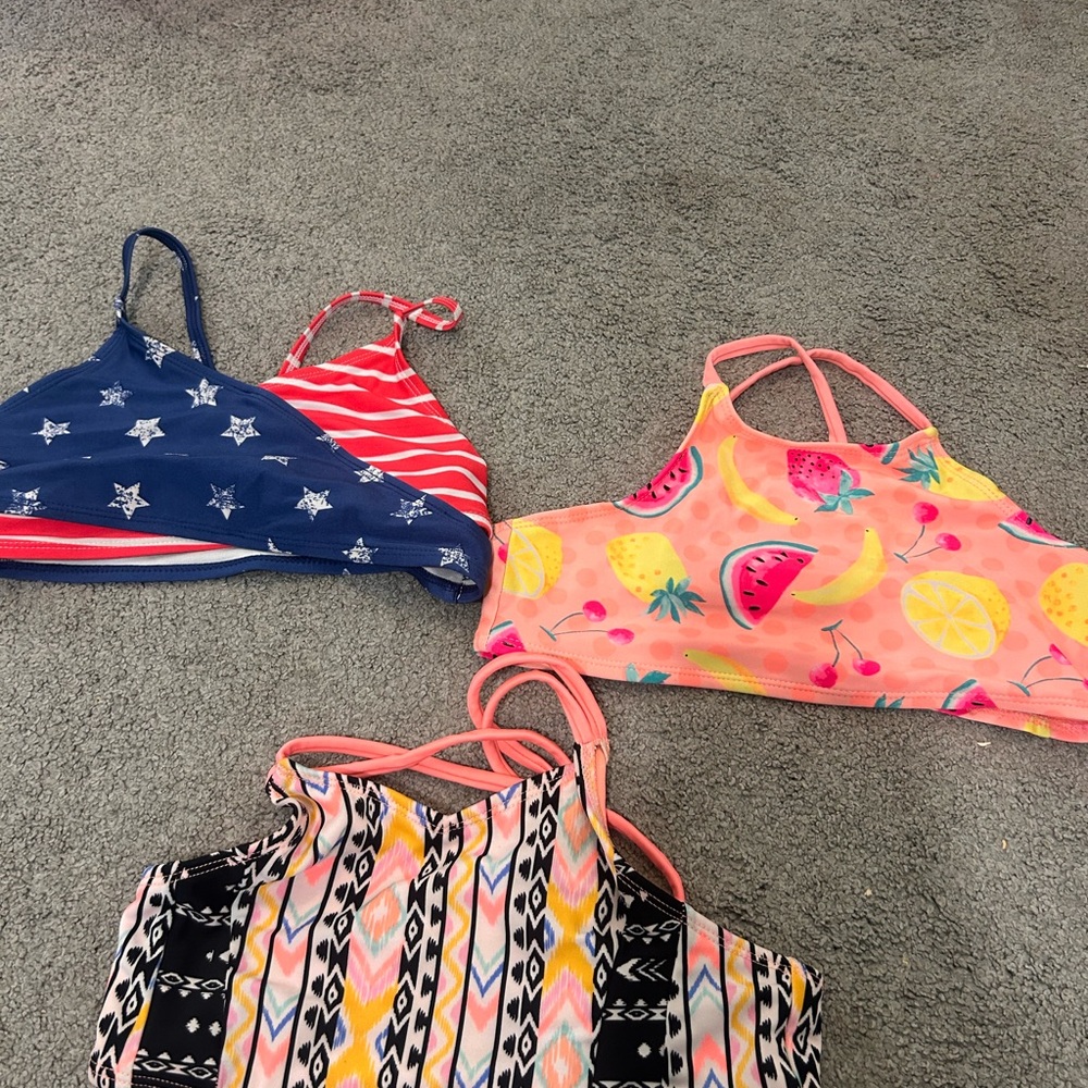 Colorful Kids Swim Bikini Set